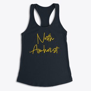 North Amherst Massachusetts Freestyle Women's Racerback Tank