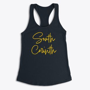 South Corinth Maine Freestyle Women's Racerback Tank