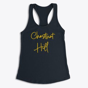 Chestnut Hill North Carolina Freestyle Women's Racerback Tank