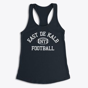 East De Kalb New York Football Women's Racerback Tank