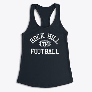 Rock Hill Tennessee Football Women's Racerback Tank