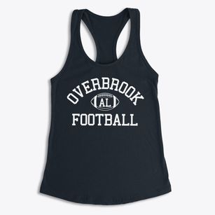 Overbrook Alabama Football Women's Racerback Tank