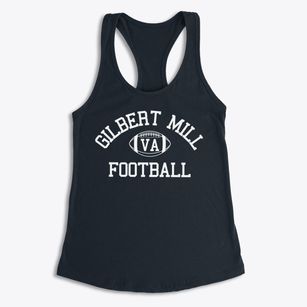 Gilbert Mill Virginia Football Women's Racerback Tank