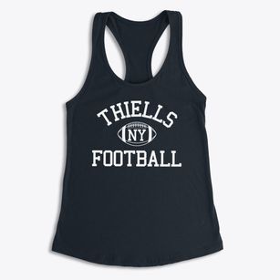 Thiells New York Football Women's Racerback Tank