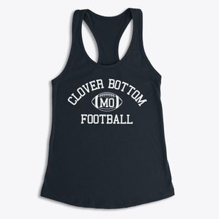 Clover Bottom Missouri Football Women's Racerback Tank