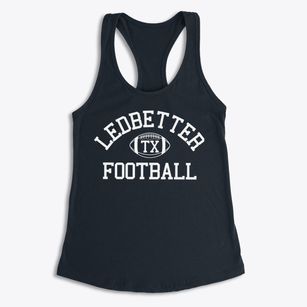Ledbetter Texas Football Women's Racerback Tank