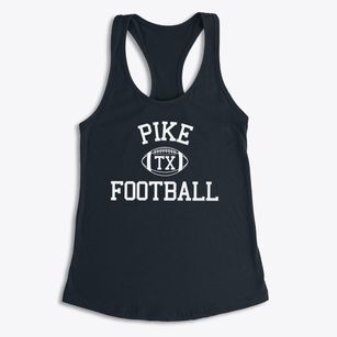 Pike Texas Football Women's Racerback Tank