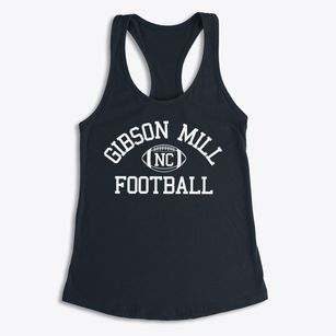 Gibson Mill North Carolina Football Women's Racerback Tank