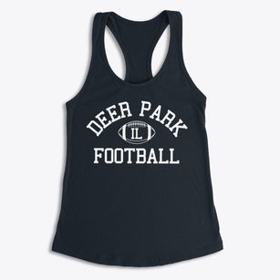 Deer Park Illinois Football Women's Racerback Tank