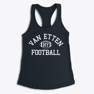 Van Etten New York Football Women's Racerback Tank