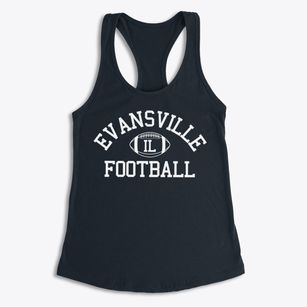 Evansville Illinois Football Women's Racerback Tank