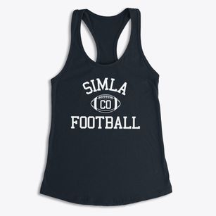 Simla Colorado Football Women's Racerback Tank