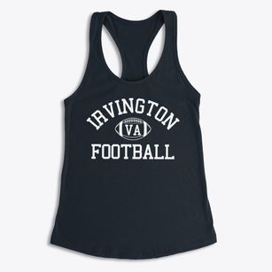 Irvington Virginia Football Women's Racerback Tank