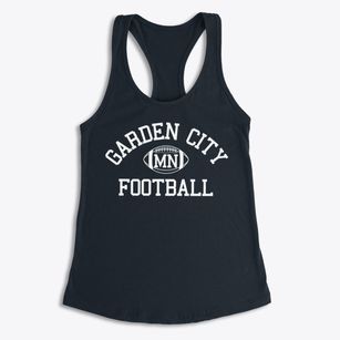 Garden City Minnesota Football Women's Racerback Tank