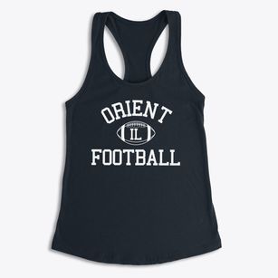 Orient Illinois Football Women's Racerback Tank
