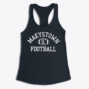 Maeystown Illinois Football Women's Racerback Tank