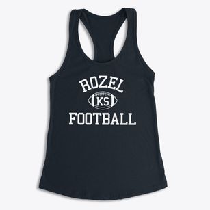 Rozel Kansas Football Women's Racerback Tank