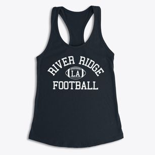 River Ridge Louisiana Football Women's Racerback Tank