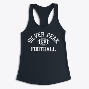 Silver Peak Nevada Football Women's Racerback Tank