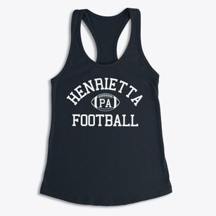 Henrietta Pennsylvania Football Women's Racerback Tank
