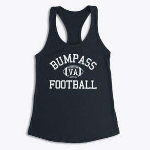 Bumpass Virginia Football Women's Racerback Tank