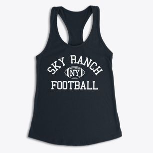 Sky Ranch New York Football Women's Racerback Tank