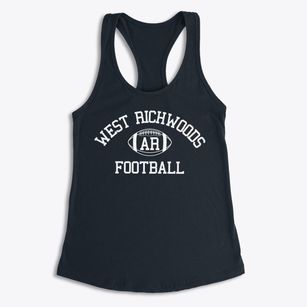 West Richwoods Arkansas Football Women's Racerback Tank