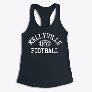 Kellyville Kentucky Football Women's Racerback Tank