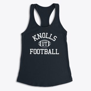 Knolls Utah Football Women's Racerback Tank