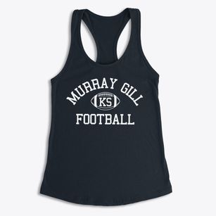 Murray Gill Kansas Football Women's Racerback Tank