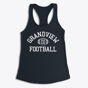 Grandview Colorado Football Women's Racerback Tank