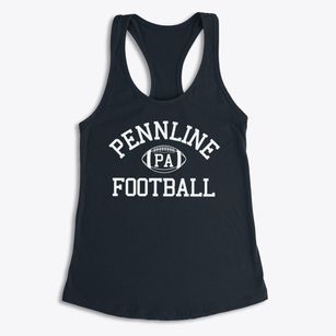 Pennline Pennsylvania Football Women's Racerback Tank