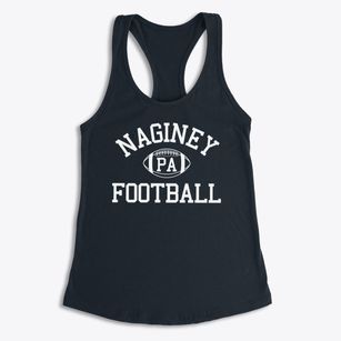 Naginey Pennsylvania Football Women's Racerback Tank