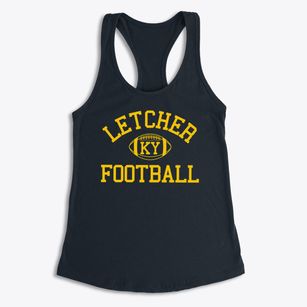 Letcher Kentucky Football Women's Racerback Tank