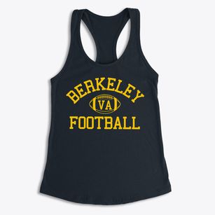 Berkeley Virginia Football Women's Racerback Tank