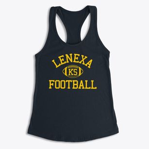 Lenexa Kansas Football Women's Racerback Tank