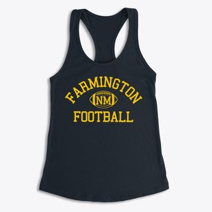 Farmington New Mexico Football Women's Racerback Tank