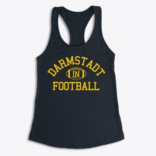 Darmstadt Indiana Football Women's Racerback Tank