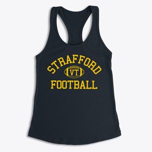 Strafford Vermont Football Women's Racerback Tank