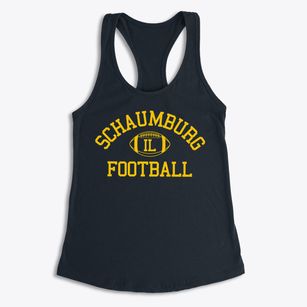 Schaumburg Illinois Football Women's Racerback Tank