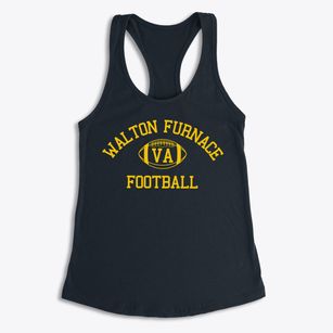Walton Furnace Virginia Football Women's Racerback Tank