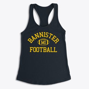 Bannister Michigan Football Women's Racerback Tank