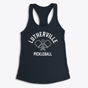 Lutherville Maryland Pickleball Women's Racerback Tank