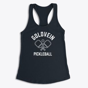 Goldvein Virginia Pickleball Women's Racerback Tank
