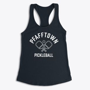 Pfafftown North Carolina Pickleball Women's Racerback Tank