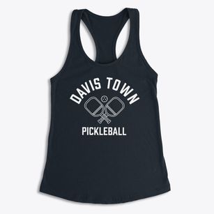 Davis Town Maine Pickleball Women's Racerback Tank