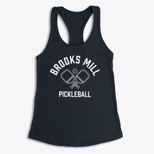 Brooks Mill California Pickleball Women's Racerback Tank