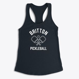 Britton South Carolina Pickleball Women's Racerback Tank