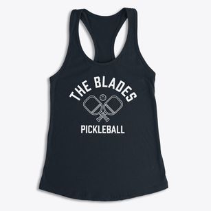The Blades Delaware Pickleball Women's Racerback Tank