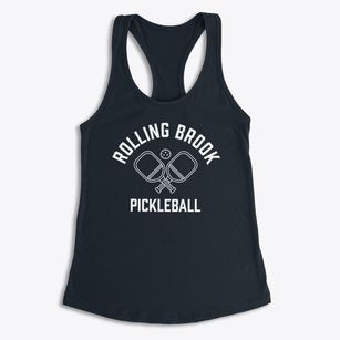 Rolling Brook Tennessee Pickleball Women's Racerback Tank
